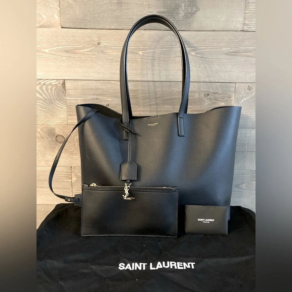 Saint Laurent E/W Shopping Tote - Picture 1 of 7